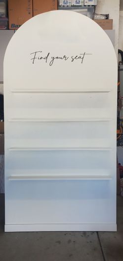 Wedding Seating Stand