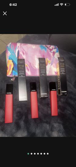 3 PIECES THE CHANEL ROUGE ALLURE LIQUID POWDER Lip Color 960 Avant-Gardiste NEW in BOX