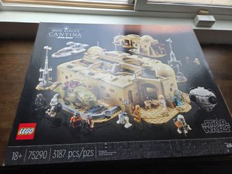 READ THE AD BEFORE MESSAGING ME Retired Lego Star Wars 75290 Mos Eisley Cantina