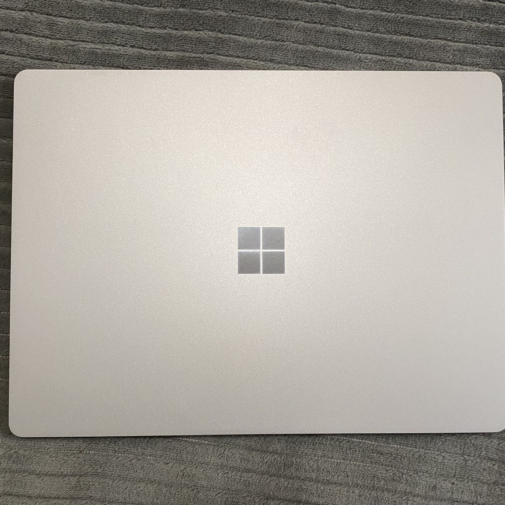 Platinum Silver Microsoft Surface Laptop Go 12.4” Touchscreen