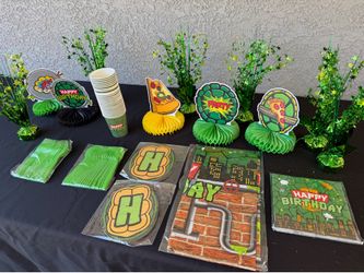 Teenage Mutant Ninja Turtles kids party decorations