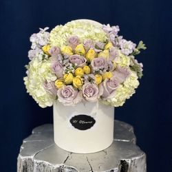 Fresh Flowers In A Box