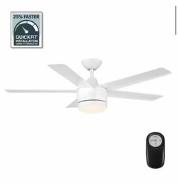 Merwry 48 in. Ceiling Fan with Light Kit and Remote Control