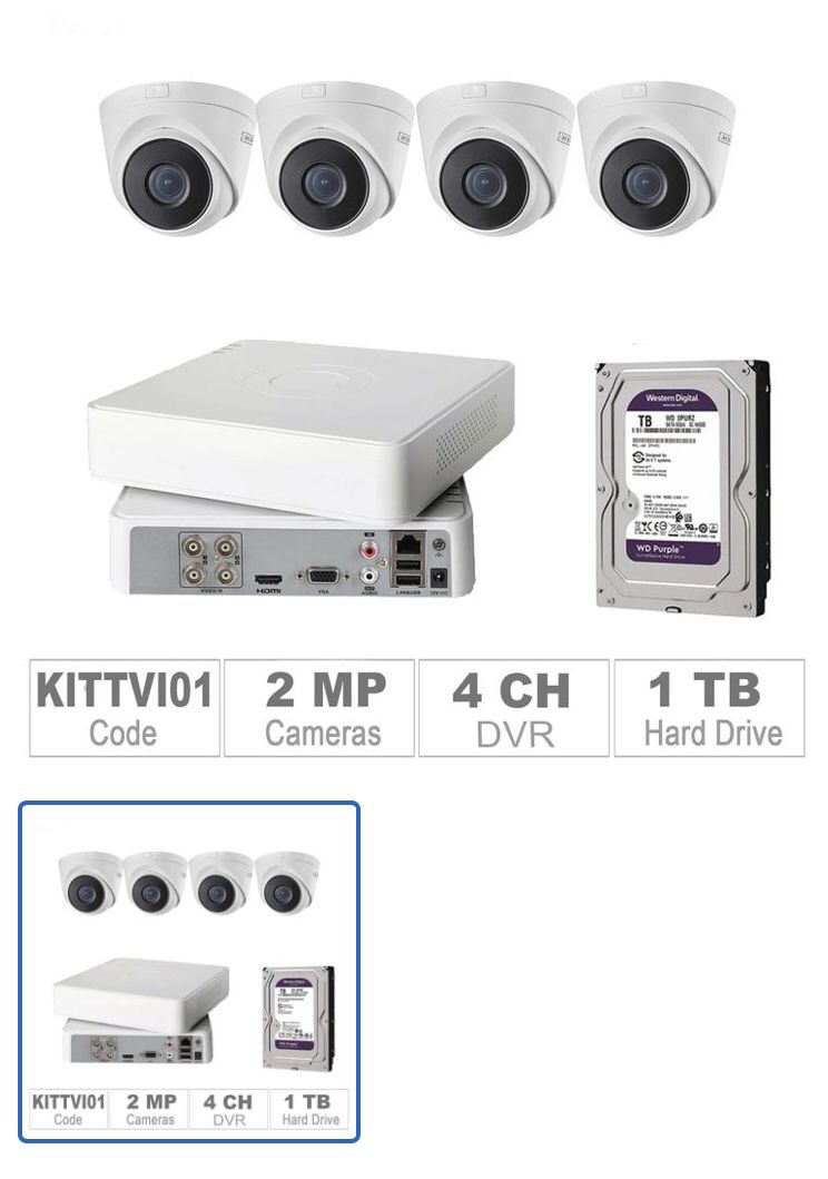 Cctv cameras kit brand new full hd installation available