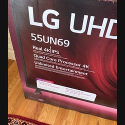 LG 55” Smart TV New 