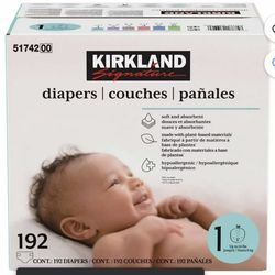 Diapers Size 1/ 192 Count /New