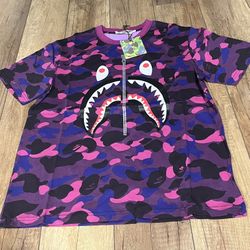 Purple BAPE Shirt 