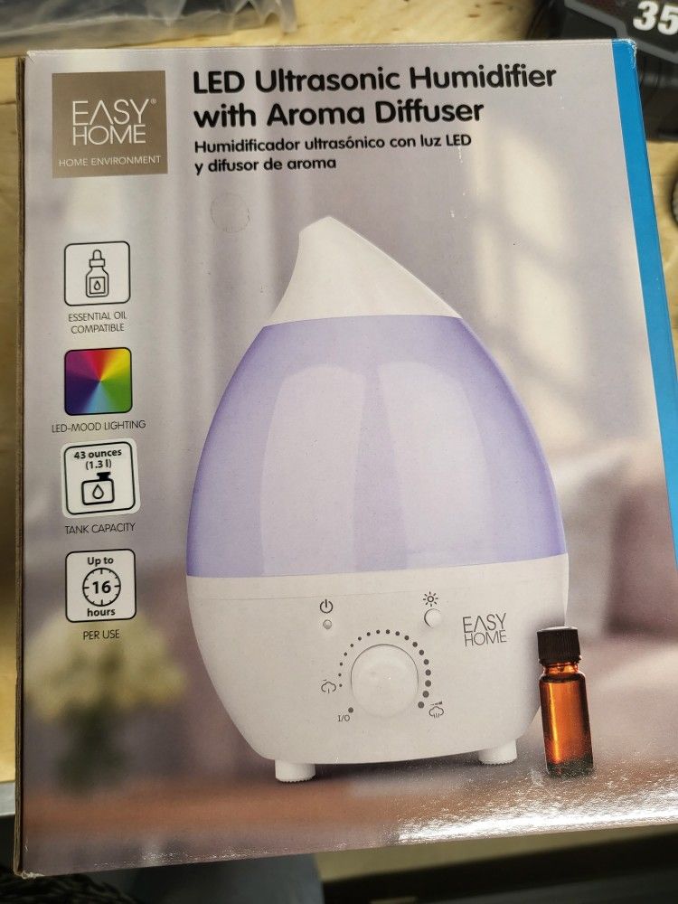 Humidifier With Aroma Diffuser