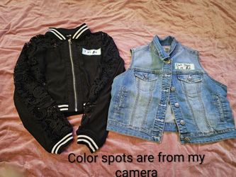 Various womens, juniors and girls clothes.
