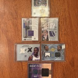 Sacramento Kings Cards. Webber, Bibby, Wallace