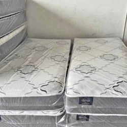 Brand New TWIN SIZE MATTRESS FREE BOXSPRING INNERSPRING MATTRESS HIGH Quality 