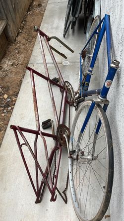 Couple of old Schwinn bikes parts from 1970 s