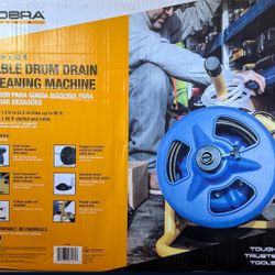 Cobra 5/16 in. x 50 ft. Cable Drum Machine
