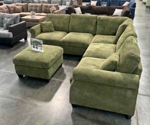 New Sage 99x99 sectional couch / free delivery