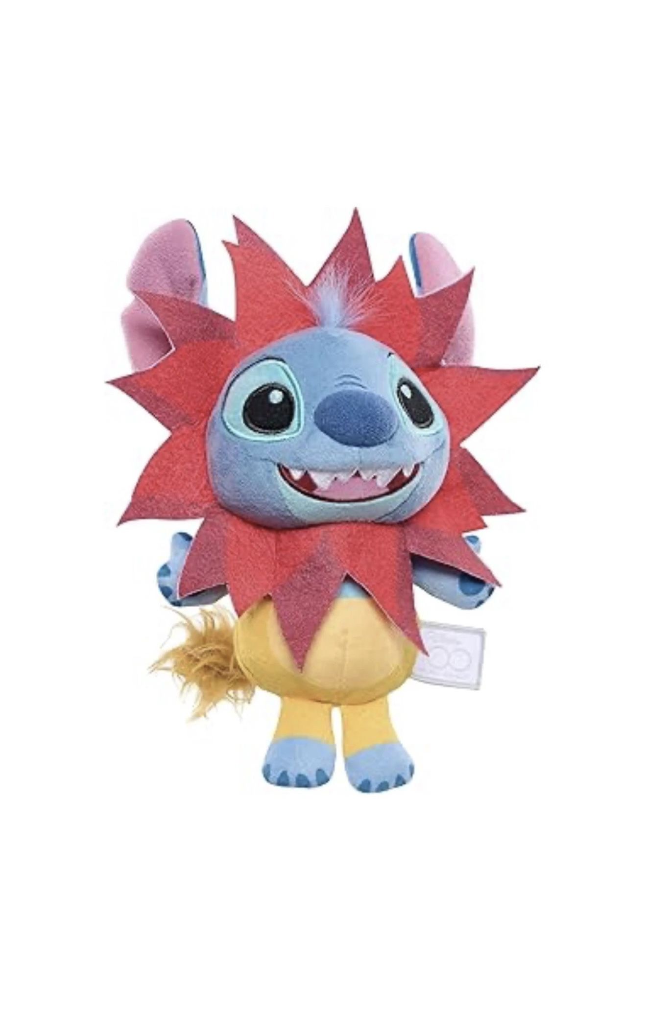 Just Play Disney100 Years of Wonder Stitch as Simba Plush Stuffed Animal 7"