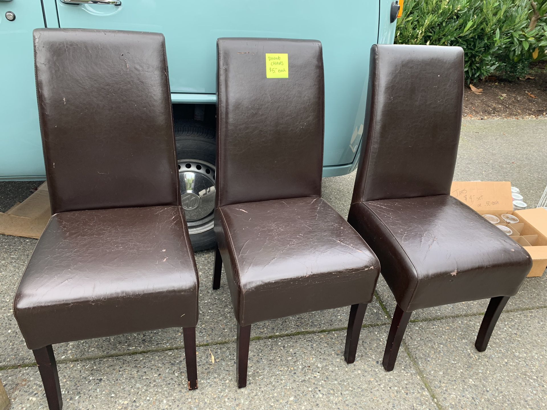 Dining chairs-free as is