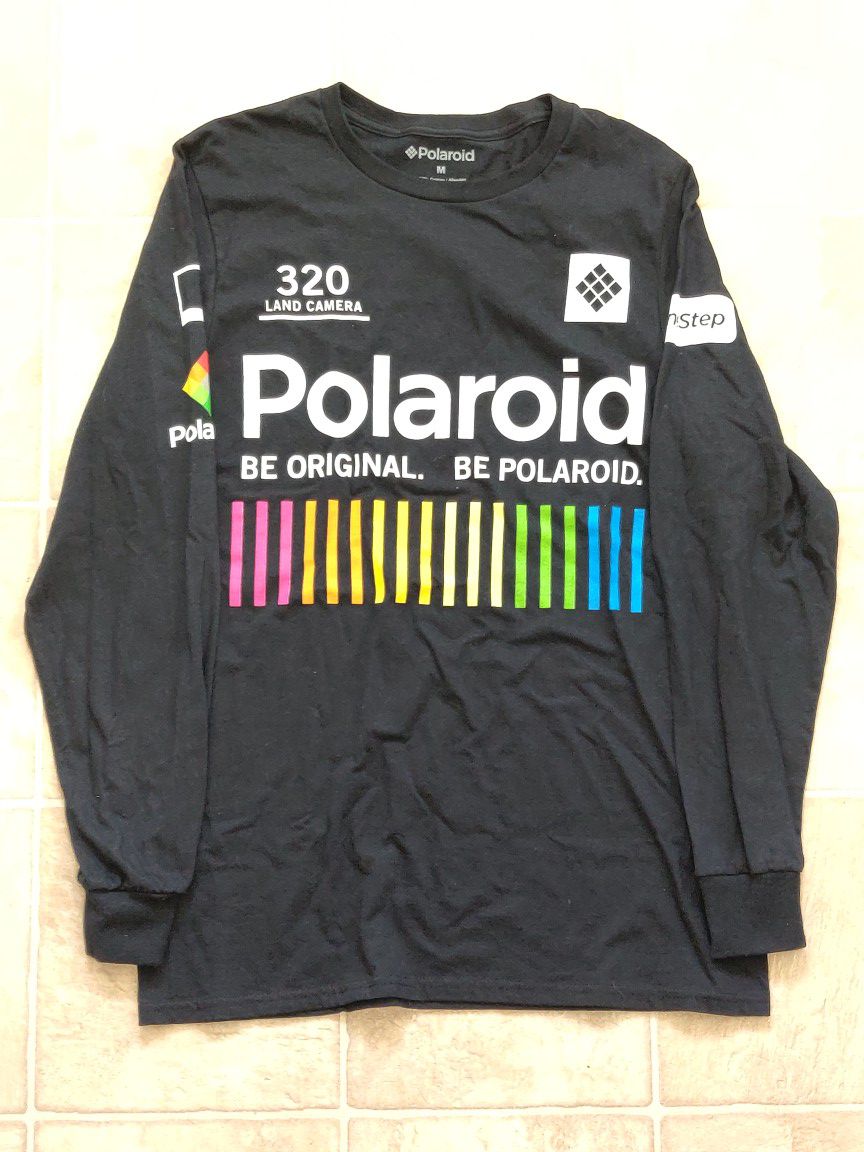 Polaroid 320 Land Camera Be Original T-shirt Medium size Black
