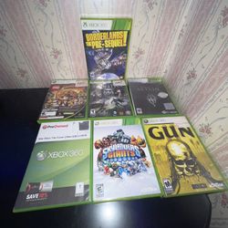 8 Xbox 360 Games Bundle