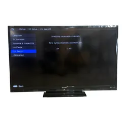 Sharp AQUOS 60" 1080p LED-Backlit Liquid Crystal Smart TV Model LC-60LE633U