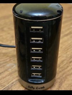 Comb 6-port USB desktop