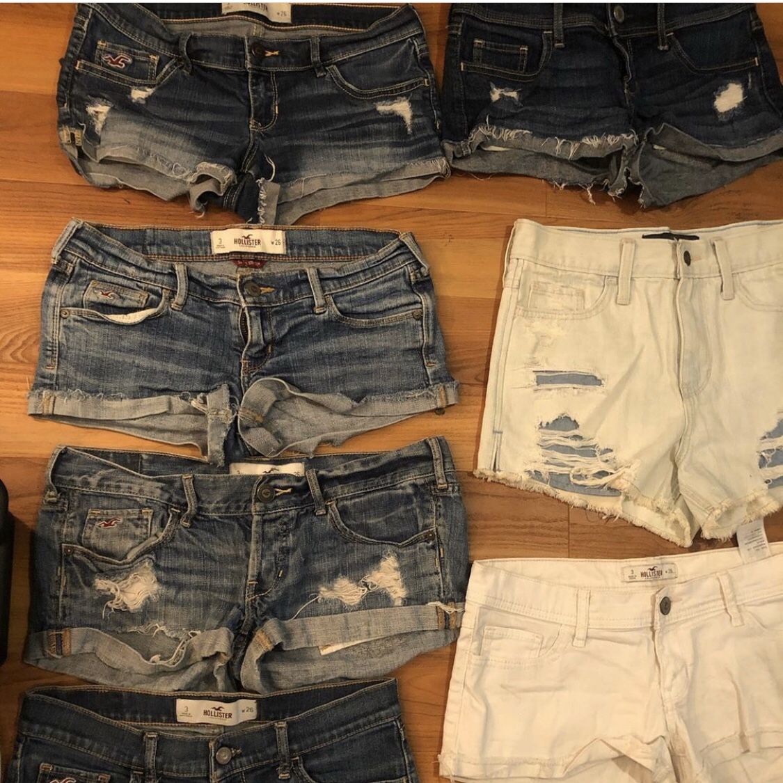 Size 3 Hollister shorts