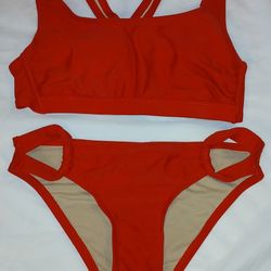 Bikini Size M Red