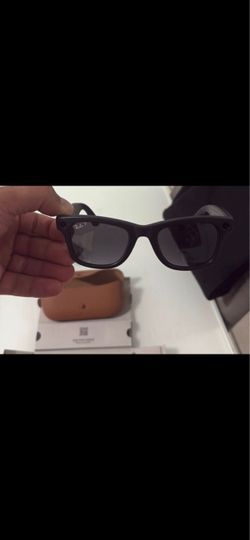 Meta Raybans Wayfarer glasses gen 2 polarised lens