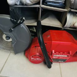 M18 FUEL ONE-KEY 18V Lithium-Ion Brushless Cordless 9 in. Cut Off Saw With Battery