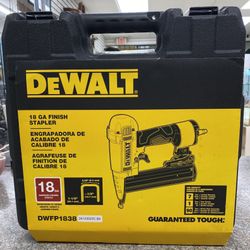 DeWalt DWFP1838 18GA Finish Stapler