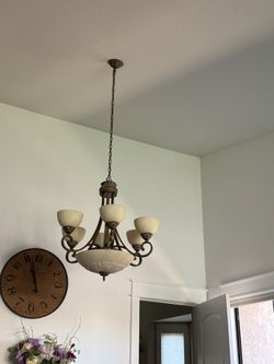 Chandelier For Dining Room And Entry Way.