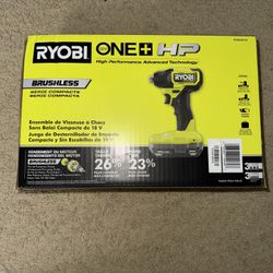 ONE+ HP 18V Brushless Cordless Compact Impact Driver Kit with Batteries, Charger and Bag