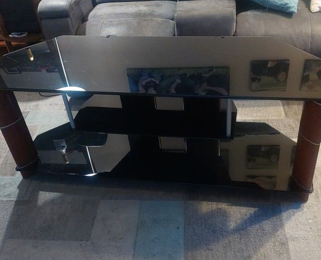Glass Tv Stand