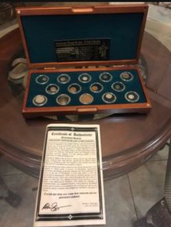 The Rise of Christianity Through The Ages: Box of 14 Collectible Coins