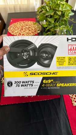 Speakers 6x9”  Scosche