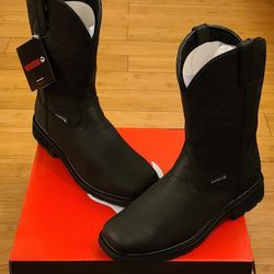 Wolverine Work Boots Size 8 For Men