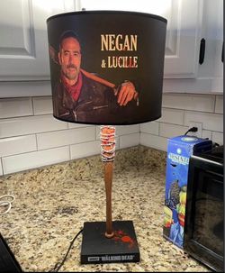 Walking dead Negan + Lucille bat lamp