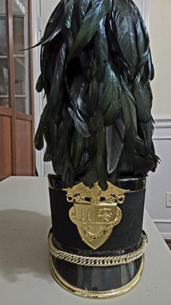West Point Cadet Shako Full Feather Hat