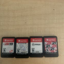 Nintendo Switch 2K19, Just Dance, Fifa 20, 2K21