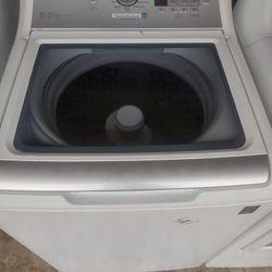 GE energy efficiency glass top load washer and dryer matching set with pick up or delivery 