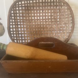 Vintage Wood Tool Box