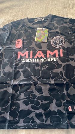 BAPE x Inter Miami CF Camo T-Shirt Size Medium in MENS