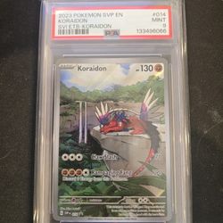 Koraidon Blackstar Promo 014 Psa 9