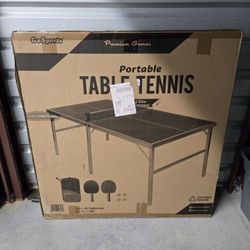 GoSports Ping Pong, Table Tennis Set, Brand New in Box, Portable, 6 ft x 3 ft