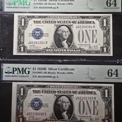 1928B Silver Certificate