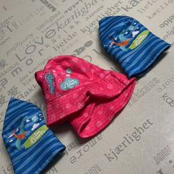(2) Kids Sun Smart Bucket Hats