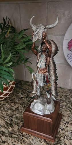 The Offering". Master Works Limited Edition Pewter Indian