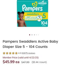 Pampers Size 5