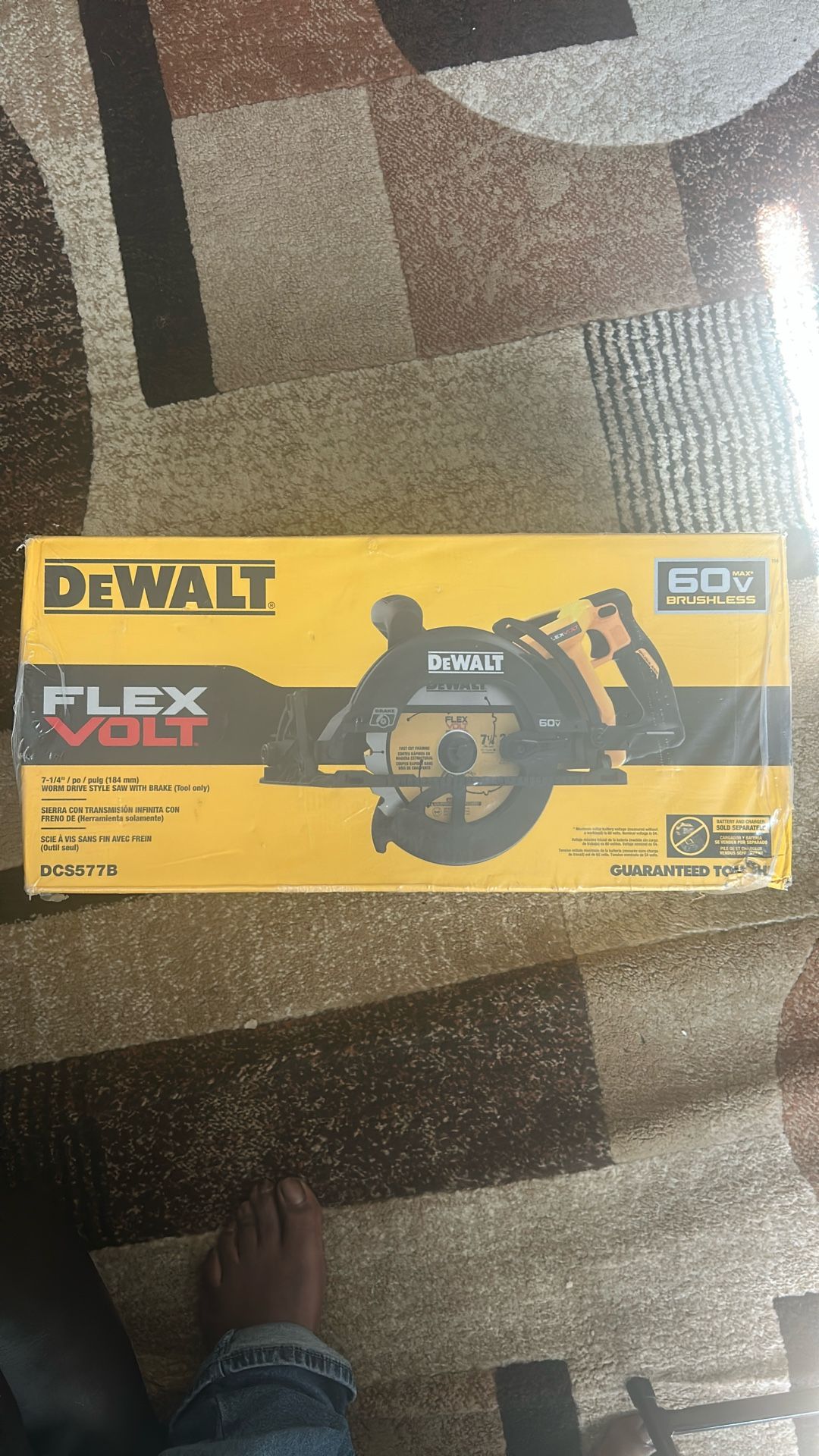 DeWalt Saw 60v