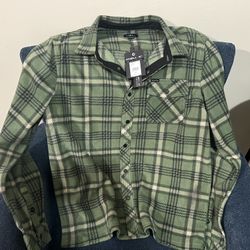 O’Neil Flannel Sweater Size Medium Men 
