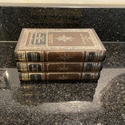 Vintage 1970s 3-Volume Book Shaped Cigarette Storage Box & Music Box & Lighter